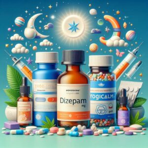 Mortindew 10 mg blister pack containing Diazepam tablets for anxiety relief