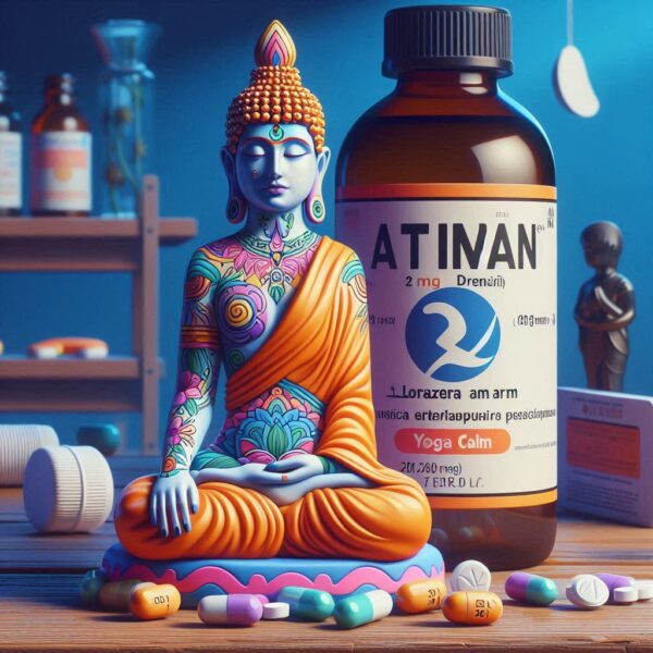 Person feeling calm and relaxed after taking Ativan 2 mg Lorazepam