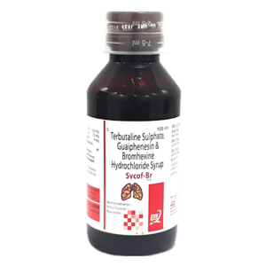svcof br (terbutaline sulphate guaiphenesin and bromhexine hcl syrup)